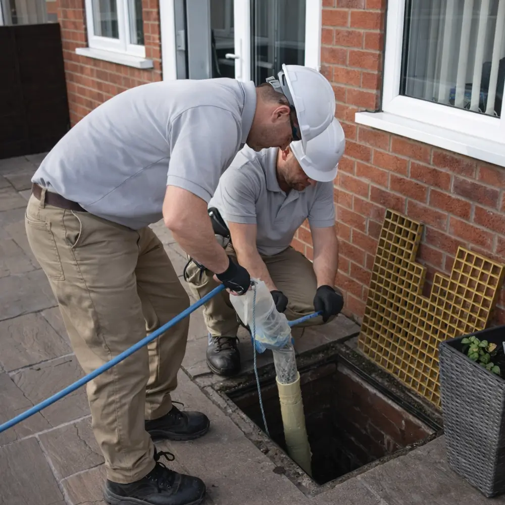 Blocked drain repair service in New Romney
